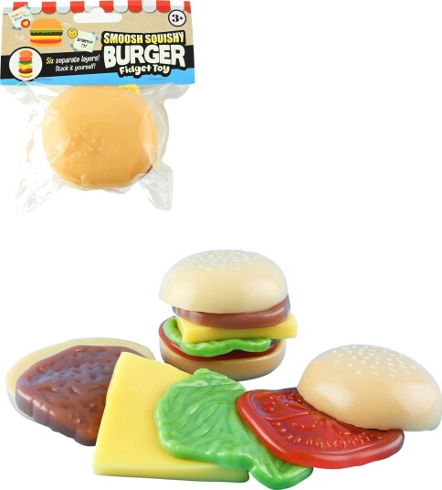 Robetoy Squishy Hamburger 7 cm