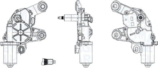 Visker motor MAGNETI MARELLI 064075400010