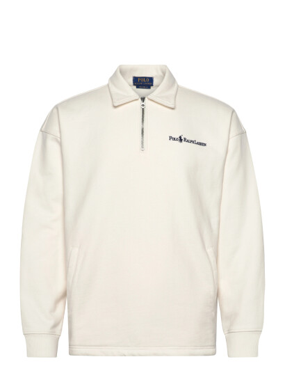 Polo Ralph Lauren Heavy Wt Fleece Knt Sweatshirt   Cream   XXL