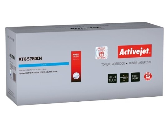 Activejet Atk-5280Cn 0 Sider 11000 Sider Cyan 1 Stykker