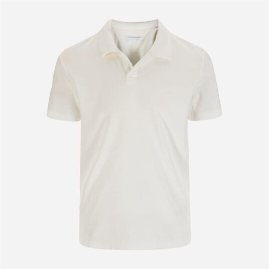 Cermino Riviera Terry Polo Short Sleeve - White Hvit XXL Cermino Riviera Terry Polo Short Sleeve - White Hvit XXL