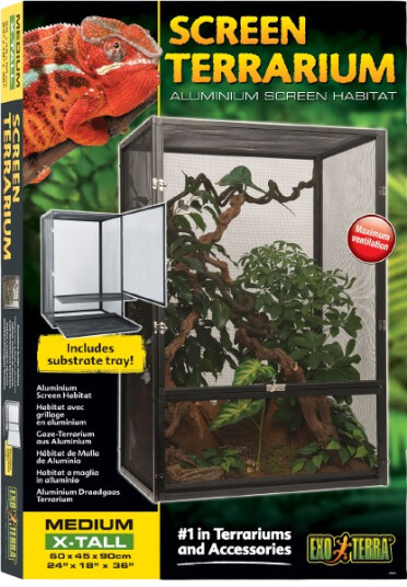 Skjermterrarium 60X45X90 cm M/X-Tall