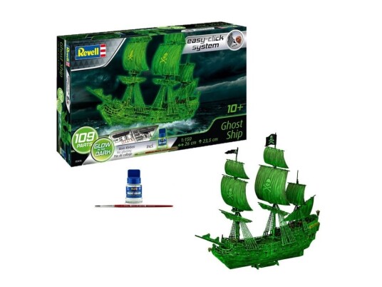 Revell Startsett 1/150 Ghost Ship - Easy-click System