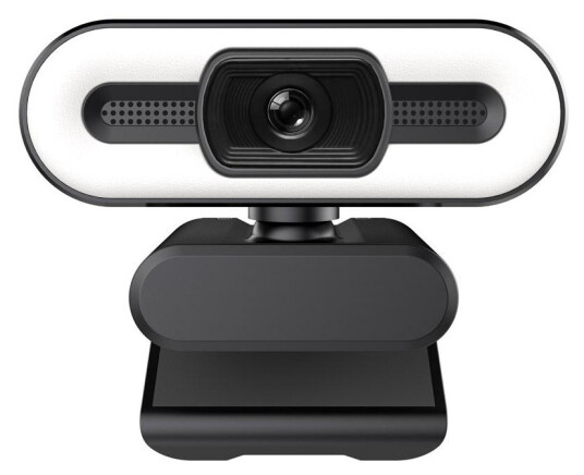 Manta W183 Webkamera 1080p 2K USB Innebygd mikrofon Svart Manta W183 Webkamera 1080p 2K USB Innebygd mikrofon Svart
