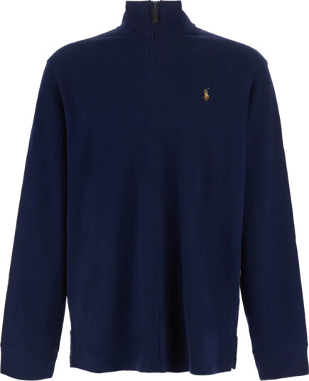 Polo Ralph Lauren Estate Rib Quarter Zip Pullover Navy M