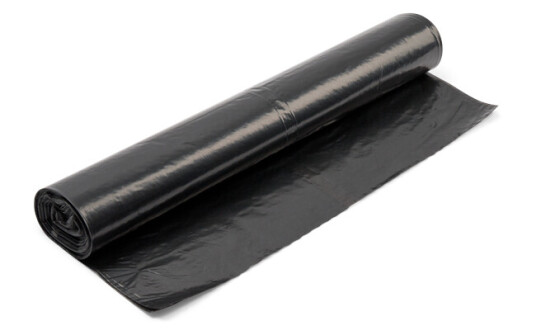 G.Funder Black garbage bags 120 liters 10 bags per roll - standard quality G.Funder Black garbage bags 120 liters 10 bags per roll - standard quality