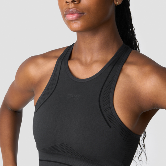 Icaniwill Endurance Seamless Sports BH Grå Grå X small