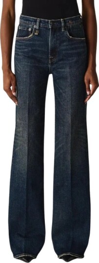 R13 Dame Jeans Blå W26,