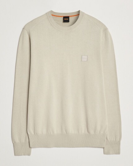 Boss ORANGE Kanovano Knitted Sweater Light Beige