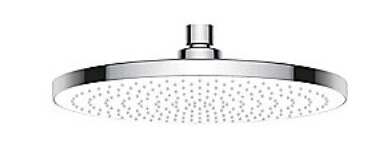 Image Hovedbruser Ø230 - Hovedbruser 1-Jet Rain, Silikonedysser På Hele Brusebunden. Image Hovedbruser Ø230 - Hovedbruser 1-Jet Rain, Silikonedysser På Hele Brusebunden.