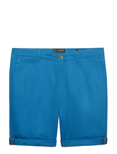 Superdry Premium Regular Chino Short Blue 36 Superdry Premium Regular Chino Short Blue 36