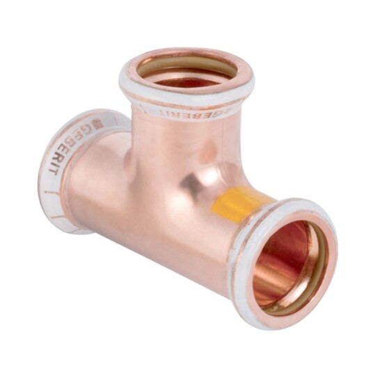 Geberit Pressfitting T-rør 18mm for Kobber Gassrør Geberit Pressfitting T-rør 18mm for Kobber Gassrør