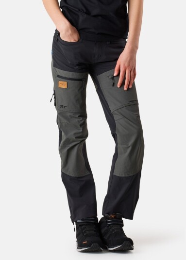 Swedemount Lofoten Stretch Pants Jr Black/Sage Green 170 Bukser