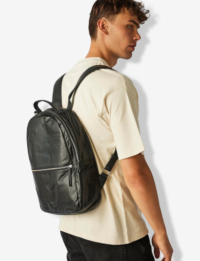 Adax Prato Backpack Calvin - Black - 31X40X12 Adax Prato Backpack Calvin - Black - 31X40X12