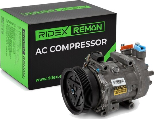 AC-kompressor RIDEX REMAN 447K0128R