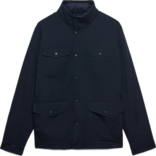 Superdry 2 In 1 Burford Jacket - ECLIPSE NAVY - L