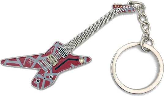 Evh Eddie Van Halen Shark Guitar Keychain 78816575