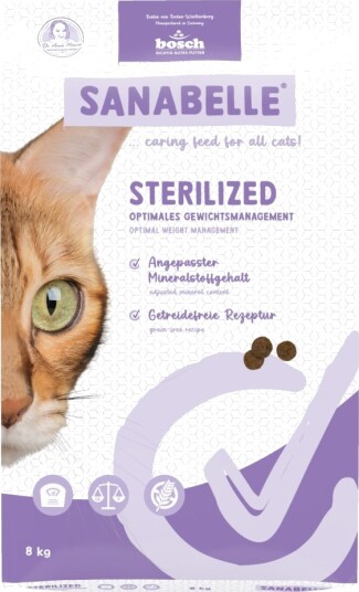 Sanabelle tørrfôr Sterilised 8 kg