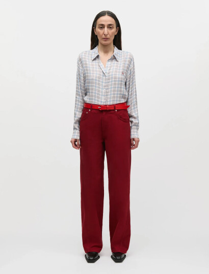 Mads Nørgaard Paris Christel Jeans - Red - 34