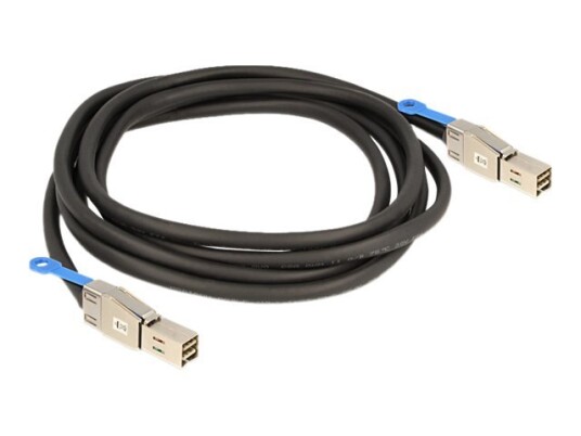Delock Cable 3m Mini Sas Hd (sff-8644) Hann Mini Sas Hd (sff-8644) Hann