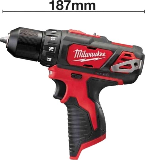Milwaukee Bor/skrutrekker M12 BDD-0 12V Solo kartong