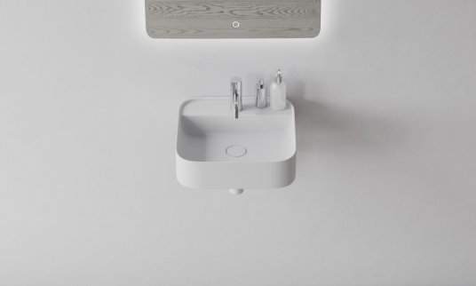 Copenhagen Bath Yuno WA 41 servant 410x410 mm, Hvit Matt Copenhagen Bath Yuno WA 41 servant 410x410 mm, Hvit Matt