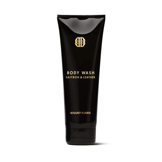 Benjamin Barber Saffron & Leather Body Wash 250ml