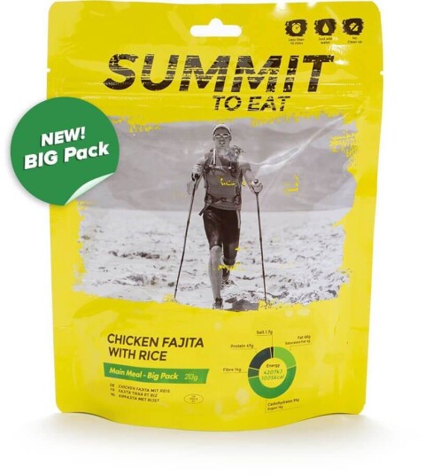 Summit To Eat Big DinnerChicken Fajita With Rice Summit To Eat Big DinnerChicken Fajita With Rice