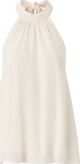 Gina Tricot   Topp Halterneck   Natur