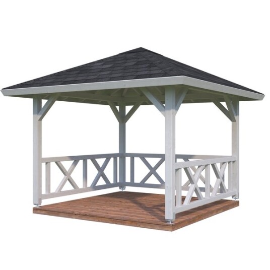 Palmako Paviljong betty 9,0m2 firkantet Palmako Paviljong betty 9,0m2 firkantet
