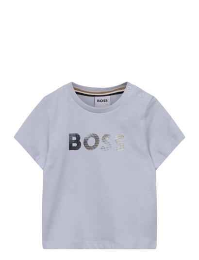 BOSS Short Sleeves Tee Shirt Grey 86