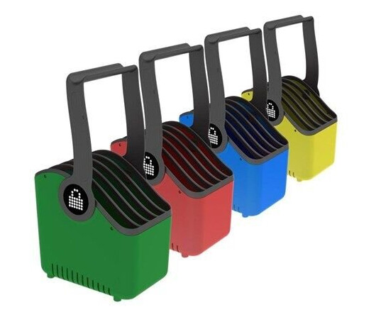 LocknCharge Basket - for 5 devices - screen size: up to 13" - cart mountable (pack of 4) LocknCharge Basket - for 5 devices - screen size: up to 13" - cart mountable (pack of 4)