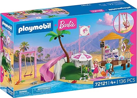 PLAYMOBIL Barbie Strandcafé Pink ONE SIZE