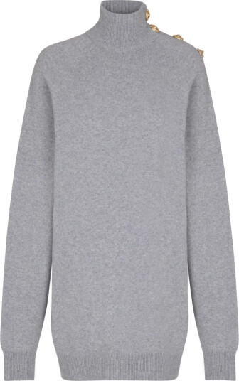 Balmain Dame Kjoler Grå M,