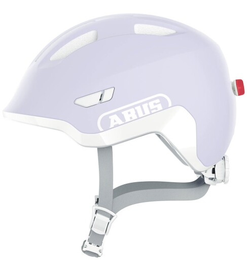 ABUS Smiley Ace Led Hjelm, Pure Lavender ABUS Smiley Ace Led Hjelm, Pure Lavender
