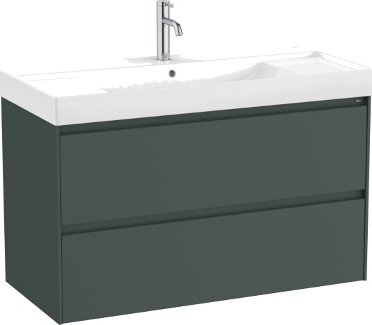 Roca ONA Servantskap med 2 Skuffer Grønn / 100cm