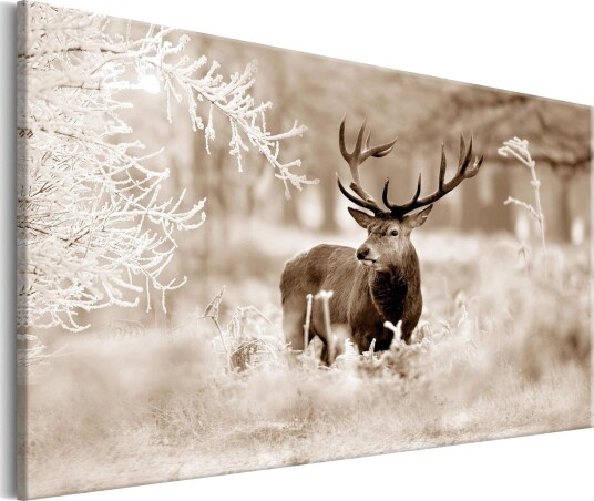 Bilde Deer In Sepia 120x80 Artgeist sp. z o. o.