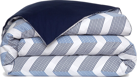 Lacoste Home Lweave Duvet Cover - Blue - 140X200CM Lacoste Home Lweave Duvet Cover - Blue - 140X200CM