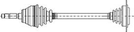 METELLI 17-0424 Drivaksel METELLI 17-0424 Drivaksel