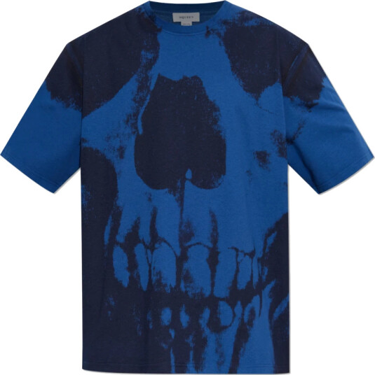 Alexander McQueen Herre Topper Blå XL,