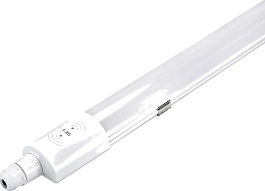 150cm HICRI PRO sensorarmatur 46W Gjennomgangskoblet mikrobølgesensor RA93 130lm/W IP65 Dimbar : Ikke dimbar Kulør : Varm 150cm HICRI PRO sensorarmatur 46W Gjennomgangskoblet mikrobølgesensor RA93 130lm/W IP65 Dimbar : Ikke dimbar Kulør : Varm