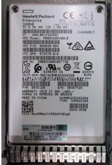 3.2Tb Sas 12G Sff Sc Ds Mu Ssd