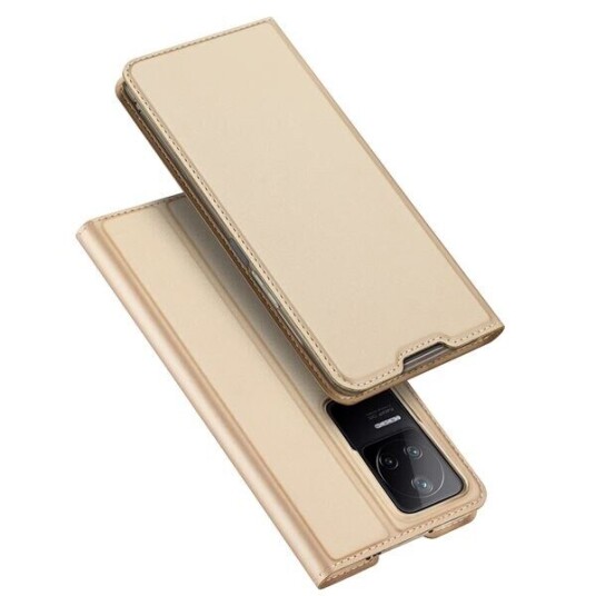 Dux Ducis Dux Ducis Skin Pro Hylsterveske Flipdeksel Xiaomi Poco F4 5G Gull