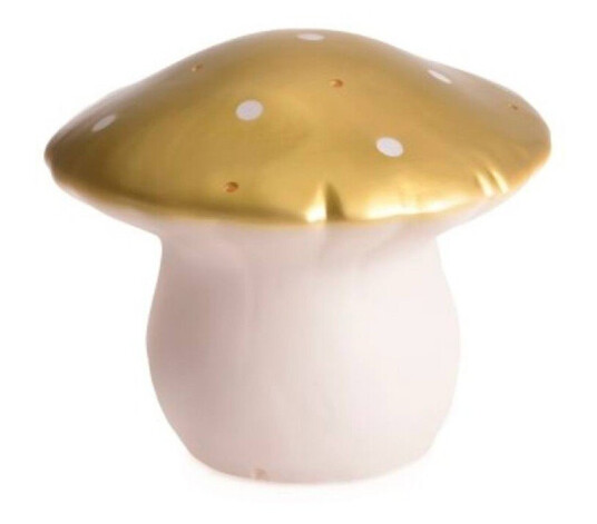 Heico Lamp Mushroom Gold Medium