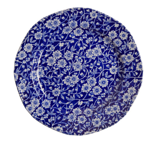 Burleigh Blue Calico asjett 19 cm