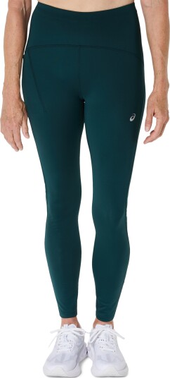 Asics Women"s Road High Waist Tight Saxon Green XS Asics Women"s Road High Waist Tight Saxon Green XS