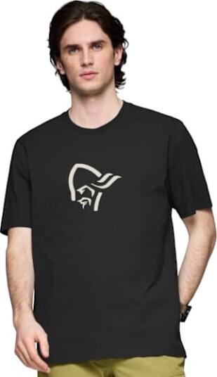 Norrøna Men's /29 Cotton Viking T-shirt Sort M Man