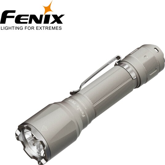 Fenix TK17 taktisk håndlykt 3600 lm grå khaki Fenix TK17 taktisk håndlykt 3600 lm grå khaki