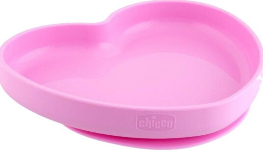 Chicco Barnetallerken Rosa