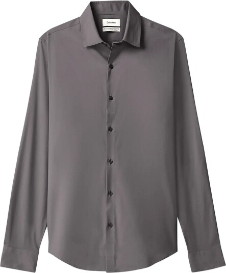 Calvin Klein Slim Actv Perf Str Sld Grey 40